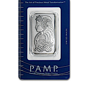 1 oz PAMP Swiss Palladium Bullion JG Bar