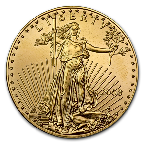 2008 1 oz American Gold Eagle Bullion Coin