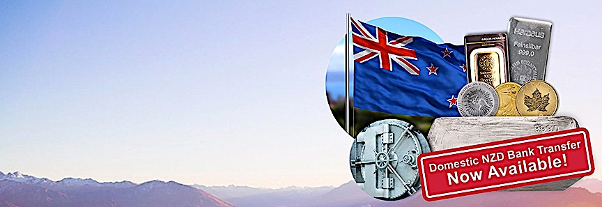 Buy & Store Bullion in New Zealand with BullionStar