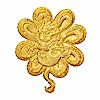 Chad Silver Four Leaf Clover Dragon 2023 - Gilded - 1 oz Chad Silver Four Leaf Clover Dragon 2023 - Gilded - 1 oz
