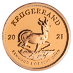 2021 1 oz South African Gold Krugerrand Proof Bullion Coin thumbnail