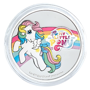 2023 1 oz Niue My Little Pony 40th Anniversary Silver Coin