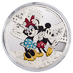 2023 3 oz Niue Mickey &  Minnie Silver Coin thumbnail