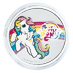 2023 1 oz Niue My Little Pony 40th Anniversary Silver Coin thumbnail