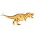 2022 3 oz Chad Dissected Gold-Plated Silver Tyrannosaurus Coin thumbnail