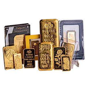 1 Kilogram of Gold Bullion Bars - Various Brands & Sizes - Total 1 kg <span style='color:#FF0000;'>Spot Price + 0.69% Regardless of Volume Purchased!</span>
