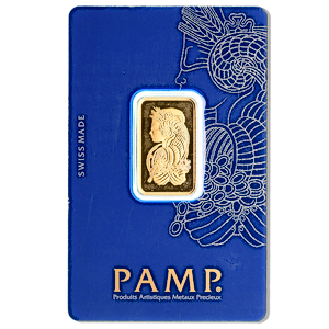 10 Gram PAMP Swiss Gold Bullion Bar - TestAutomation
