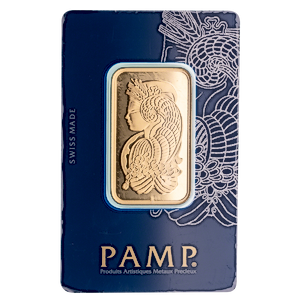 1 oz PAMP Swiss Gold Bullion Bar