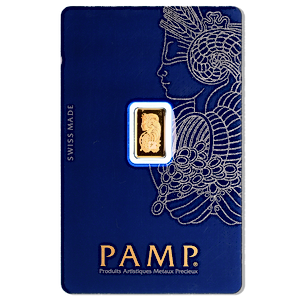 1 Gram PAMP Swiss Gold Bullion Bar Test