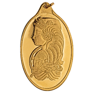 1 oz PAMP Gold Bullion Pendant (Pre-Owned in Good Condition) - Future