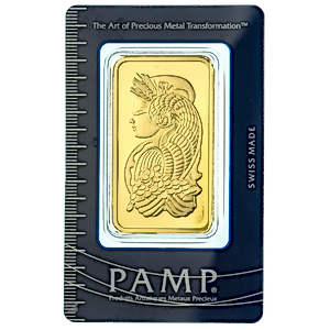 100 Gram PAMP Swiss Gold Bullion Bar