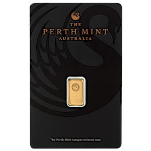 1 Gram Perth Mint Gold Bullion Bar