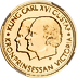 1999 11.7 Gram Gold Swedish Gold 2000 Kronor Bullion Coin  thumbnail
