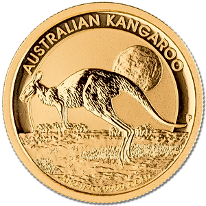 2015 1/2 oz Australian Gold Kangaroo Nugget Bullion Coin