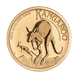 2022 1/4 oz Australian Gold Kangaroo Nugget Bullion Coin (BU)