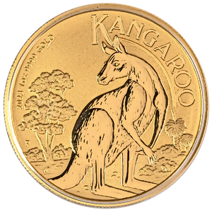 2023 1 oz Australian Gold Kangaroo Nugget Bullion Coin (BU)