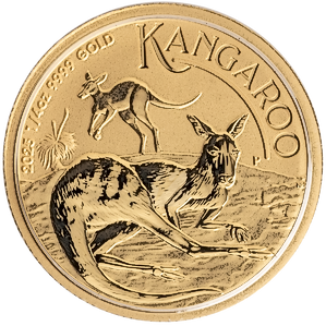 2025 1/4 oz Australian Gold Kangaroo Nugget Bullion Coin