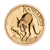 2022 1/4 oz Australian Gold Kangaroo Nugget Bullion Coin (BU) thumbnail