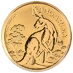 2023 1 oz Australian Gold Kangaroo Nugget Bullion Coin (BU) thumbnail
