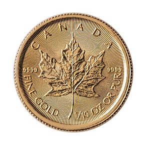 2016 1/10 oz Canadian Gold Maple Leaf Bullion Coin