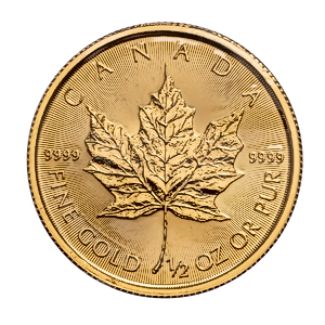 2017 1/2 oz Canadian Gold Maple Leaf Bullion Coin