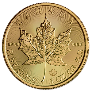 2018 1 oz Canadian Gold Maple Leaf Bullion Coin