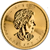 2016 1/2 oz Canadian Gold Maple Leaf  Bullion Coin thumbnail