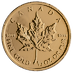 2013 1/2 oz Canadian Gold Maple Leaf Bullion Coin thumbnail