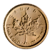 2015 1/4 oz Canadian Gold Maple Leaf Bullion Coin thumbnail