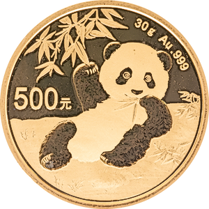 2020 30 Gram Chinese Gold Panda Bullion Coin