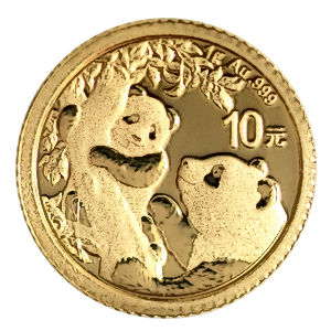 2021 1 Gram Chinese Gold Panda Bullion Coin