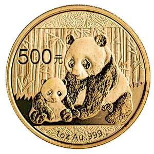 2012 1 oz Chinese Gold Panda Bullion Coin