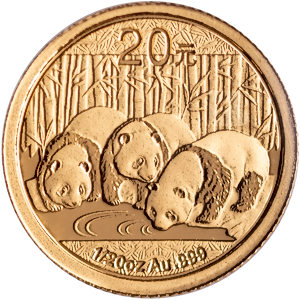 2013 1/20 oz Chinese Gold Panda Bullion Coin