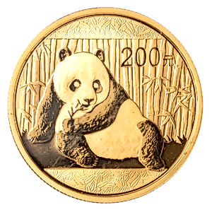 2015 1/2 oz Chinese Gold Panda Bullion Coin