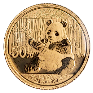 2017 3 Gram Chinese Gold Panda Bullion Coin
