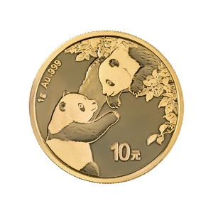 2023 1 Gram Chinese Gold Panda Bullion Coin