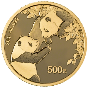 2023 30 Gram Chinese Gold Panda Bullion Coin