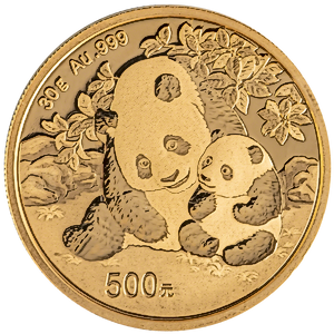 2024 30 Gram Chinese Gold Panda Bullion Coin