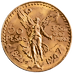 37.5 Gram Gold Mexican 50 Peso Gold Bullion Coin (Various Years) thumbnail
