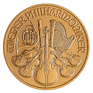 2022 1 oz Austrian Gold Philharmonic Bullion Coin