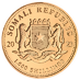 2023 1 oz Somalian Gold Elephant Bullion Coin thumbnail