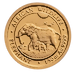 2022 1/50 oz Somalian Gold Elephant Bullion Coin thumbnail