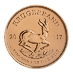 2017 1 oz South African Gold Krugerrand Bullion Coin - 50th Anniversary Edition thumbnail