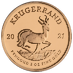 2021 2 oz South African Gold Krugerrand Proof Bullion Coin (Pre-Owned in Good Condition) thumbnail