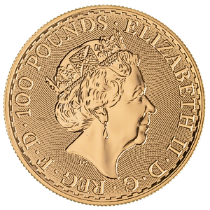1 oz United Kingdom Gold Britannia Bullion Coin (Various Years)