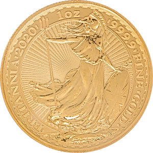 2020 1 oz United Kingdom Gold Britannia Bullion Coin