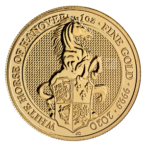 2020 1 oz United Kingdom Queen's Beast 
