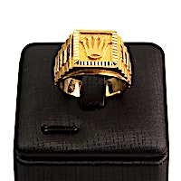 Gold Ring - 22 K - 17.24 g