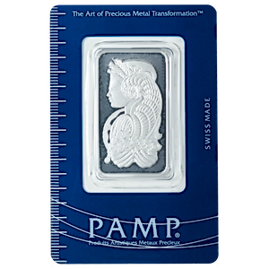 1 oz PAMP Swiss Platinum Bullion Bar