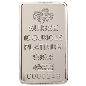 5 Gram PAMP Swiss Platinum Bullion Bar